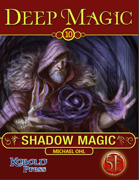 Shadowy magic 5e pdf
